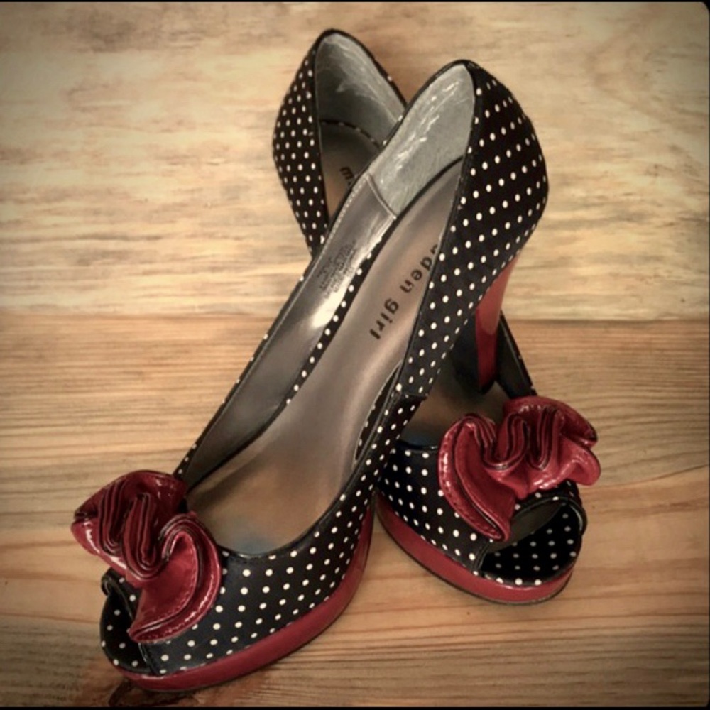 Madden Girl Peep Toe Heels